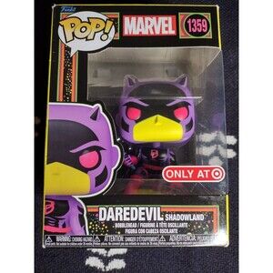 Funko Pop! Vinyl: Marvel - Daredevil (Black Light) - Target (Exclusive) #1359
